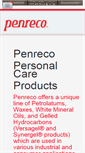 Mobile Screenshot of penreco.com